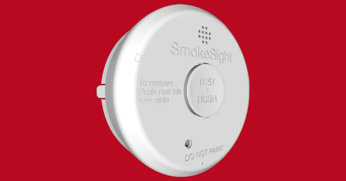 Quality Smoke Alarm - Australian Made SmokeSight by Redbusbar